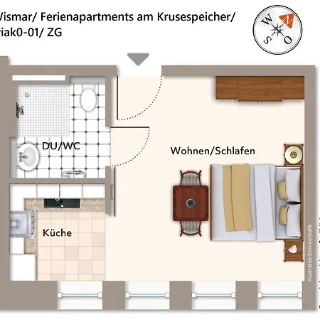 Apartment Ferienapartments Am Krusespeicher Ferienapartments Am Krusespeicher 0-01